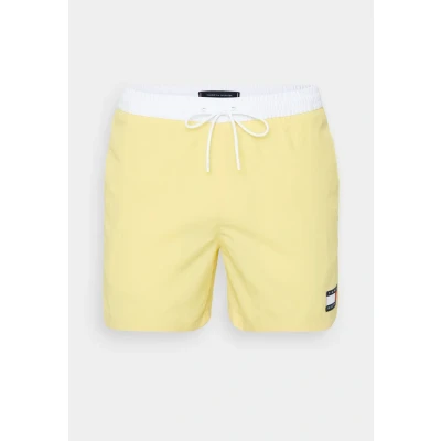 Abbildung von Tommy Hilfiger Heritage Medium Drawstring Badeshorts, Herren, Größe: XL, Citronella