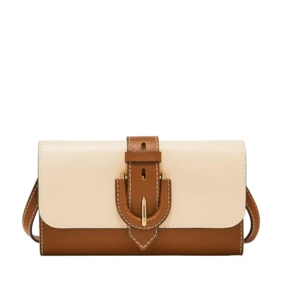 Abbildung von Fossil Women&#039;s Harwell Crossbody Bag, White