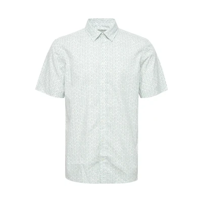 Abbildung von Casual Friday Cfanton SS AOP Hemd, Herren, Größe: Medium, Snow white