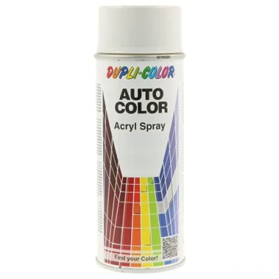 Abbildung von DUPLI COLOR 575563 Fahrzeug Kombinationslack 400 Spraydose weiß RAL ACRYL 5017 verkehrsblau glänzend ml