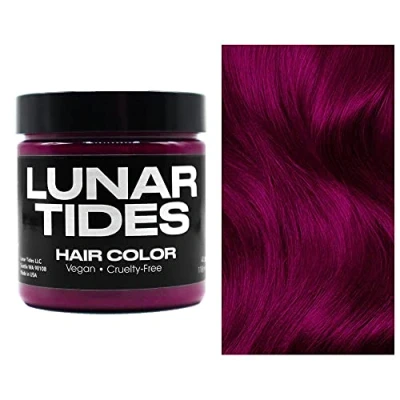 Abbildung von Lunar Tides Fuchsia Pink Haarfärbemittel Semipermanenter Haarfarbstoff 4 oz / 118 ml One Size Rosa