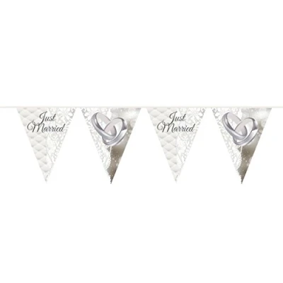 Abbildung von Girlande Just Married 10 mtr