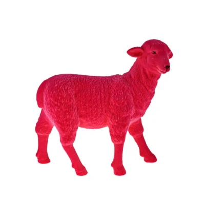 Abbildung von Werner Voß Schaf magenta 27,5x11x28 cm