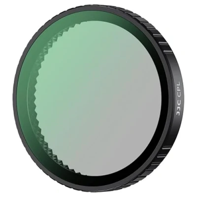 Abbildung von JJC CPL Polarisationsfilter, Kompatibel mit DJI Osmo Action 5 Pro 4 3 Kamera, Mehrfach Beschichteter Zirkular Polarisationsfilter Filterhülle, Kamera Zubehör