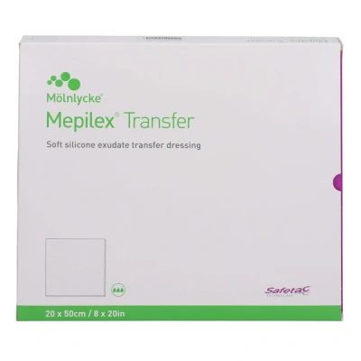 Abbildung von Mepilex Transfer Schaumverband 20x50 cm 4 St