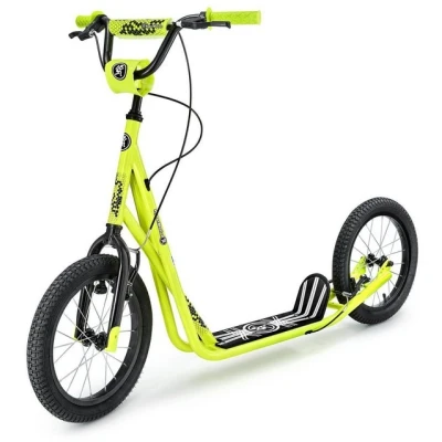 Abbildung von HyperMotion Scooter Cityroller RUNKIE mit aufpumpbaren Rädern 16&#039;&#039; (40 cm)