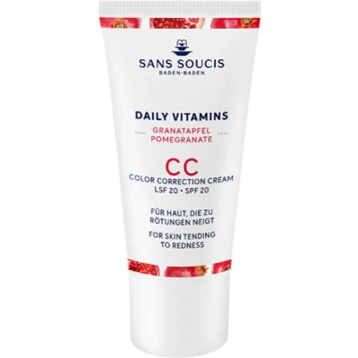 Abbildung von Sans Soucis Cc Cream Color Correction Anti Redness Spf 20 Pomegranate