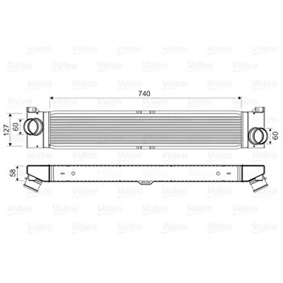Abbildung von VALEO 818569 Ladeluftkühler ohne AGR Ventil FIAT: Ducato III Bus, Kastenwagen, Pritsche / Fahrgestell kfzteile, kfzteile24,
