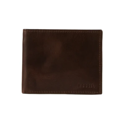 Abbildung von Fossil Derrick Passcs SET Visitenkartenetui, Herren, Größe: One Size, Dark brown