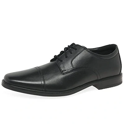 Abbildung von Clarks Howard CAP Schnürer, Herren, Größe: 48, Black Schuhe