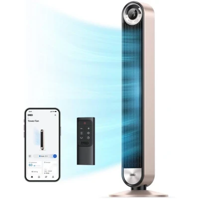 Abbildung von Dreo Turmventilator DOTF09S, 106cm 4 Modi 9 Geschwindigkeitsstufen 90 Oszillation 12H Timer APP