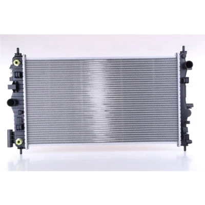 Abbildung von NISSENS 630715 Kühler, Motorkühlung Aluminium 680 379 26 Kühlrippen gelötet