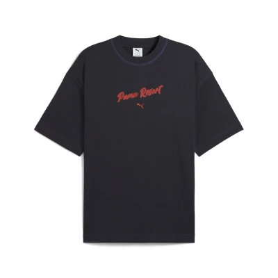 Abbildung von Puma Premium ESS Oversized Tshirt print, Größe: XS, New navy