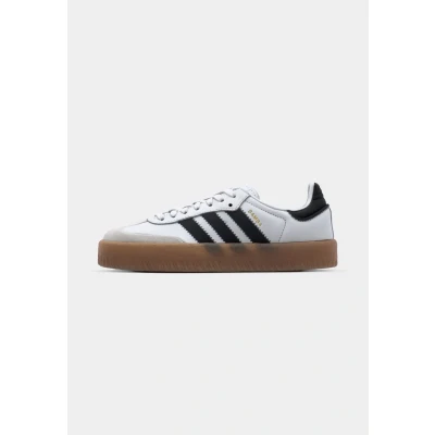Abbildung von adidas Originals Sambae Sneaker low, Damen, Größe: 35.5, Footwear white/core black/gold metallic Leder