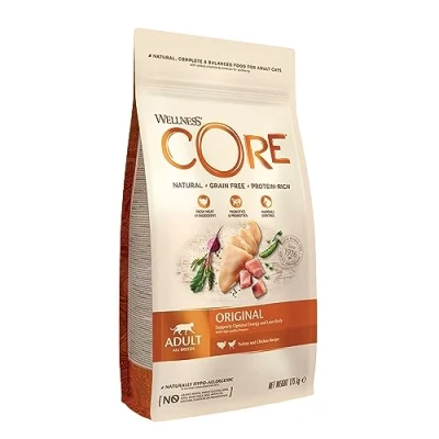 Abbildung von Wellness Core Grain Free Cat Original Truthahn&amp;Huhn Katzenfutter 1...