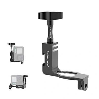 Abbildung von Forevercam Aluminium 90 Vertikale Winkelhalterung Adapter Kompatibel für Gopro Hero 13/12/11/10/9