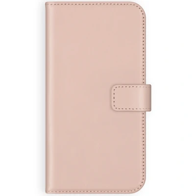Abbildung von Samsung Galaxy A50 Hülle Echtleder Selencia Klapphülle Handyhülle Rosa