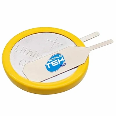 Abbildung von SIMPLETEK Batterie für Bios zum Löten 2 polig CMOS CR1220, 3 V, 40 mAh