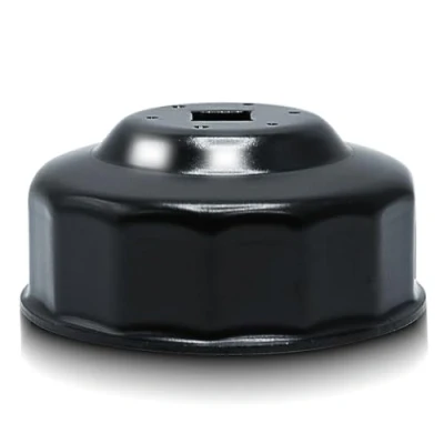 Abbildung von CCLIFE 65 mm Ölfilterschlüssel 3/8&#039;&#039; Ölfilterkappen ÖlFilter Werkzeug Auto 14 kant
