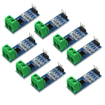 Abbildung von 8 Stück ACS712 Stromsensor 30A Ampere Range Modul Hall Effekt Current Sensor (ACS712 30A)