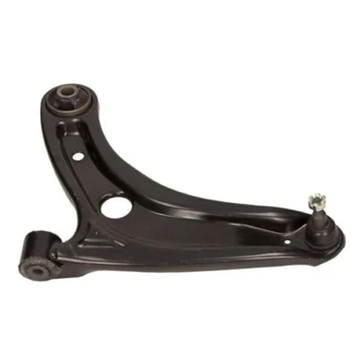 Abbildung von MAXGEAR 72 1830 Querlenker mit Trag /Führungsgelenk, Gummilager unten, Vorderachse links Stahlblech HONDA: Jazz 2 Schrägheck