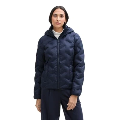 Abbildung von TOM TAILOR Damen 1044396 Jacke, 10668 Sky Captain Blue, L EU