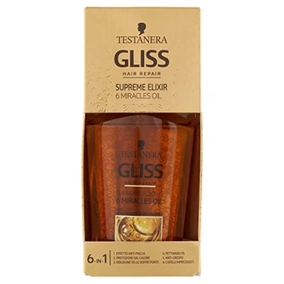 Abbildung von Haarkuren Gliss Supreme Elixir 6 Miracles Oil Olio 75 ml