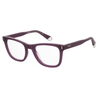 Abbildung von Polaroid Damen PLD D511 B3V Rahmen von BRILLEN Plastik Violett Quadratisch