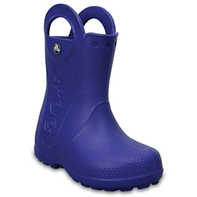 Abbildung von Crocs Handle It Rain Boot K, Unisex Kinder Gummistiefel, Blau (Cerulean Blue 4o5), 23/24 EU