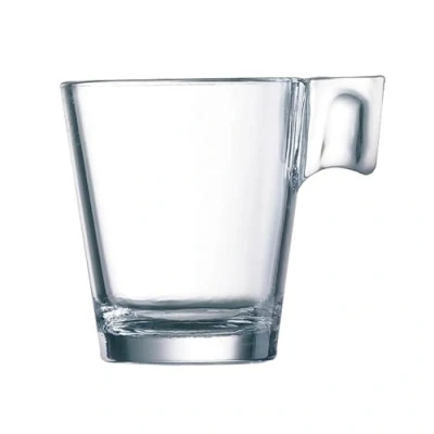 Abbildung von Arcoroc ARC C1360 Aroma Obertasse, Kaffeetasse, 80ml, Glas, transparent, 12 Stück