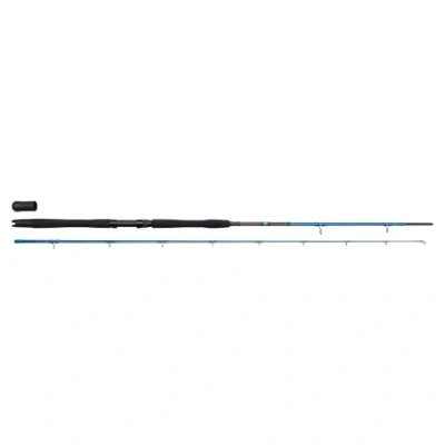 Abbildung von Savage Gear Köderangelrute, SGS2 Baltic Trolling Game Rod für Raubfische, Hecht, Barsch, Zander, 2.44m Parabolic Action, Robust, Schwarz, Unisex