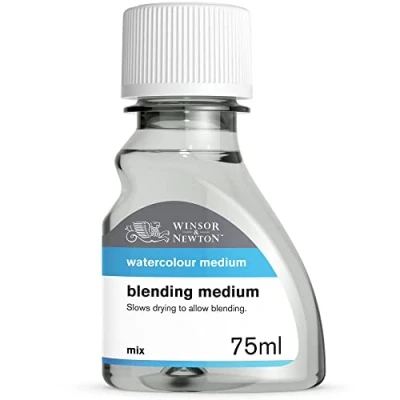 Abbildung von Winsor &amp; Newton 2621760 Aquarell Trocknungsverzögerer für längere „nass in nass Techniken mit Aquarellfarben 75ml Flasche