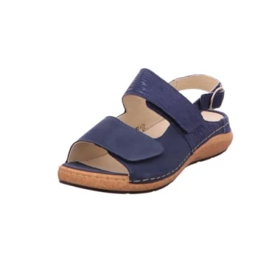 Abbildung von Waldläufer WALDLÄUFER Keilsandalette, Damen, Größe: 37.5, Jeans Schuhe