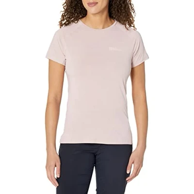Abbildung von Jack Wolfskin Prelight PRO T W Sport Tshirt, Damen, Größe: Large, Rose smoke