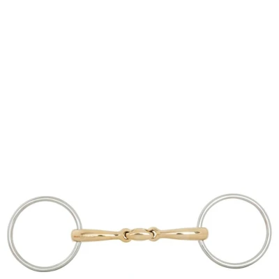 Abbildung von BR Doppelter gebrochener loser Ring Weicher Kontakt 14 mm 12,5 Gold