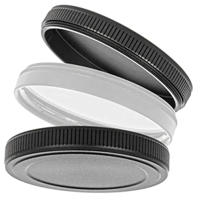 Abbildung von Aluminium Filter Schutzdeckel/Schraub Filterkappen Fuer 67mm JJC SC 67