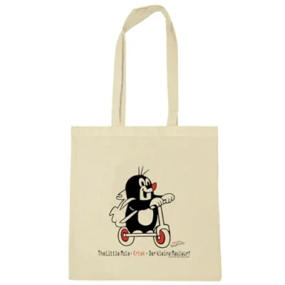 Abbildung von LOGOSHIRT Henkeltasche &quot;Baumwolltasche Der kleine Maulwurf&quot;, mit coolem Motiv