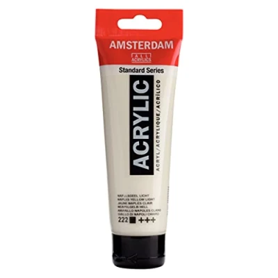 Abbildung von Artequipment Farba akrylowa TALENS AMSTERDAM 120ml 222 NAPLES YELLOW LIGHT uniw