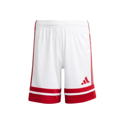 Abbildung von adidas Unisex Kinder SQUADRA25 Short Kids Pants, White/Team Power red 2,