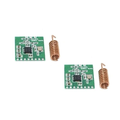 Abbildung von TECNOULAB 2 Stück CC1101 Funkmodul 868 MHz Fernübertragung mit Antenne