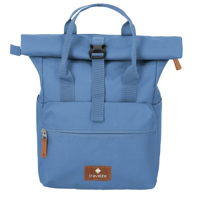 Abbildung von Travelite Basics Short Handle Rollup denim Rucksäcke