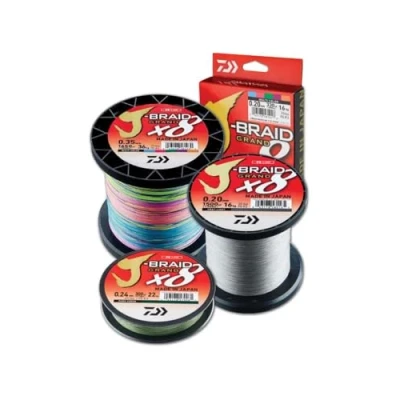 Abbildung von Daiwa J Braid Grand X8E 0.20mm 16kg 135m IB Geflochtene Schnur