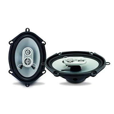 Abbildung von Caliber Lautsprecher Auto 2er Set Boxen Koaxial 3 Wege Max. 120 W 50 RMS Schwarz Oval 5X7