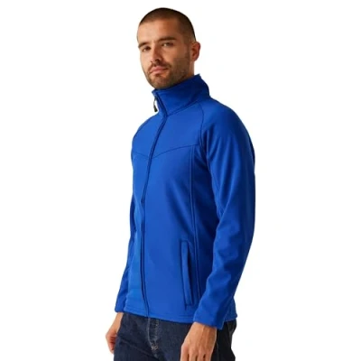 Abbildung von Regatta Professionelle Herren Softshelljacke Uproar, interaktiv, windabweisend, Oxford Blau, Größe M