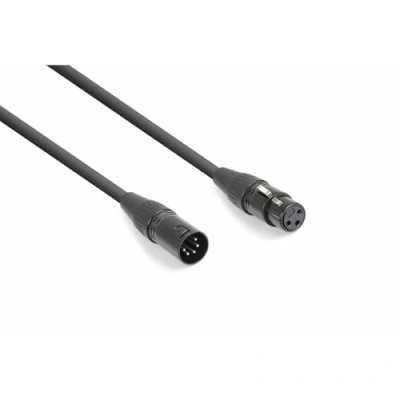 Abbildung von PD Connex DMX Adapterkabel 3 pin XLR Female 5 Male