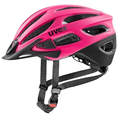 Abbildung von uvex True cc Leichter Allround Helm für Damen individuelle Größenanpassung erweiterbar mit LED Licht Euphoria Black matt 52 55 cm