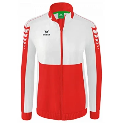 Abbildung von Erima Fussball SIX Wings PRÄSENTATIONS Trainingsjacke, Damen, Größe: 42, Rot