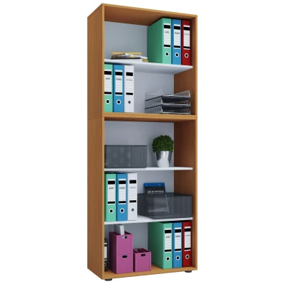 Abbildung von VCM Aktenregal Holz Büro Regal Bücher Ordner Lona 5f, 1 tlg.