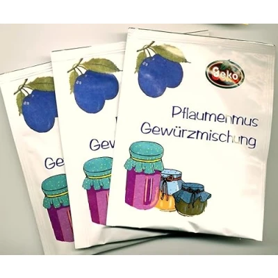 Abbildung von Pflaumenmus Gewürzmischung im Pack mit 3 Beuteln a&#039;10g = 30g