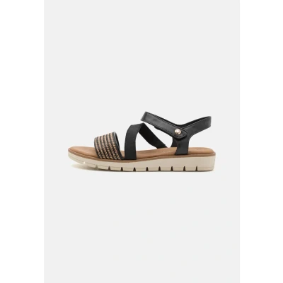 Abbildung von Marco Tozzi Riemensandalette black, Damen, Größe: 36, Black Schuhe